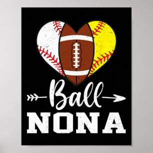 Ll Nona Sell Footll Softll Player Poster