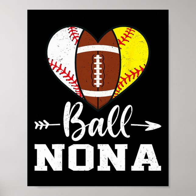 Ll Nona Sell Footll Softll Player  Poster (Front)