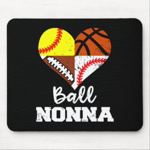 Ll Nonna Footll Sell Softll Sketll Nonna  Mouse Pad