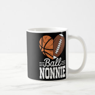 Ll Nonnie Sketll Footll Player Sport Lover Coffee Mug