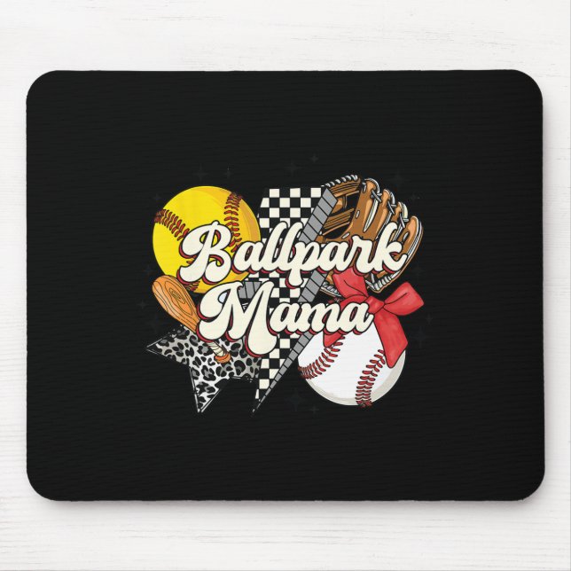Ll Park Mama. Sell Softll Mother's Day Mom  Mouse Pad (Front)
