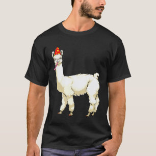 Llama Alpaca Birthday Present Tropical Summer T-Shirt
