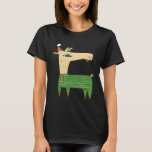 Llama Alpaca Santa Claus Christmas X mas T-Shirt<br><div class="desc">Llama Alpaca Santa Claus Christmas X mas</div>