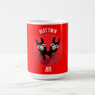Llama Alpaca Twin Boys Magic Mug