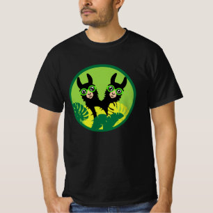 Llama Alpaca Twin Men T-Shirt