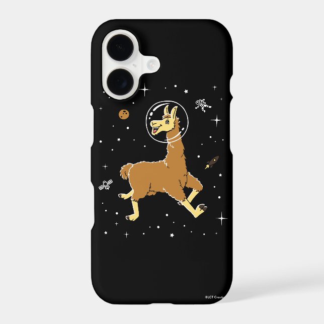 Llama Animals In Space (Back)