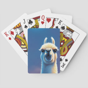 Llama Artwork Playing Cards