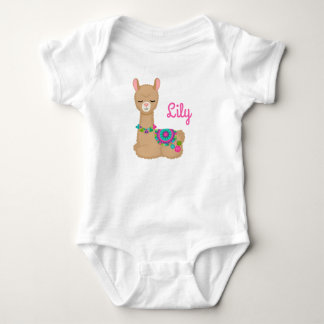 Llama Baby Bodysuit