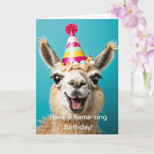 Llama Birthday Have a llama-zing birthday!  Card