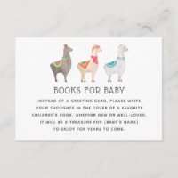 Llama Books for Baby | Baby Shower Library Request