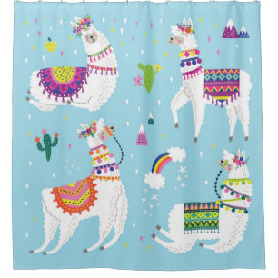 Llama & Cactus: Cute Vintage Set