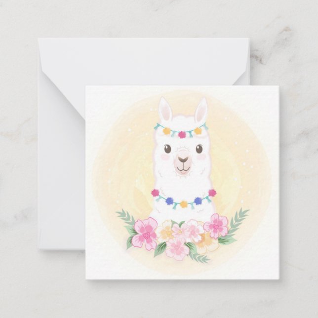 Llama Card (Front)