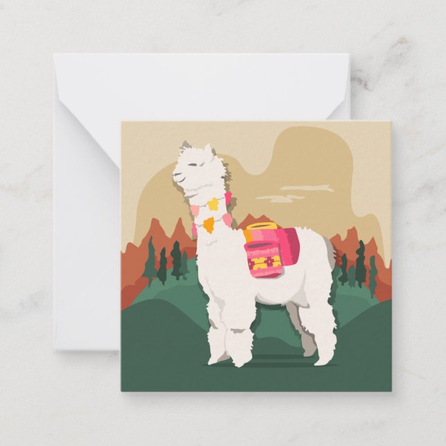 Llama Card (Front)