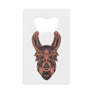 Llama Credit Card Bottle Opener