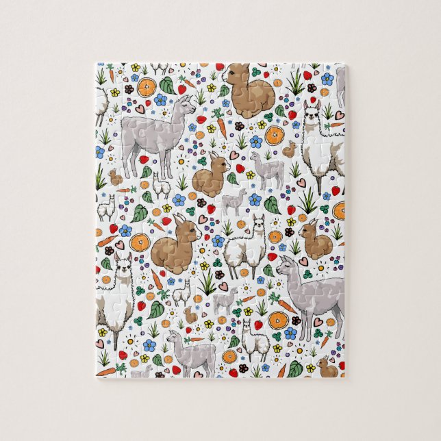 Llama Drama Jigsaw Puzzle (Vertical)