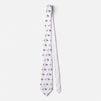 llama dress tie