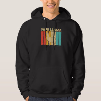 Llama For Men Boys Dad Llama Farm Animal   1 Hoodie