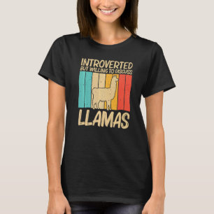 Llama For Men Women Llama Farm Animal 2 T-Shirt