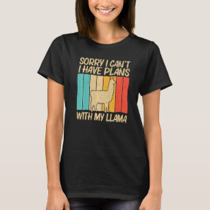 Llama For Men Women Llama Farm Animal   6 T-Shirt