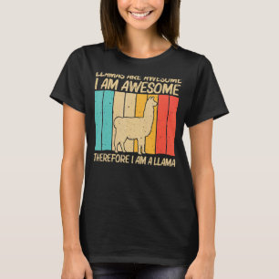 Llama For Men Women Llama Farm Animal   T-Shirt
