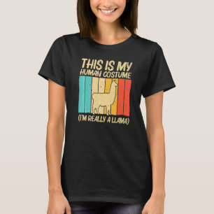 Llama For Men Women Llama Farm Animal T-Shirt