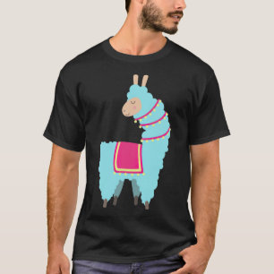 Llama funny alpaca gift zoo animals comic arabian T-Shirt