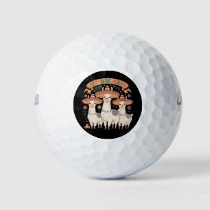Llama Funny Cinco De Mayo Fiesta Party Golf Balls
