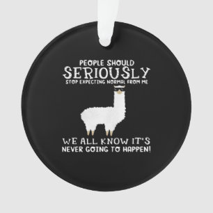 Llama Gift  Les gens devraient sérieusement