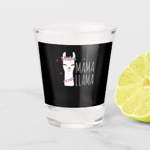 Llama Gift Mama Llama Shot Glass