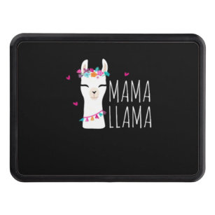 Llama Gift   Mama Llama Trailer Hitch Cover