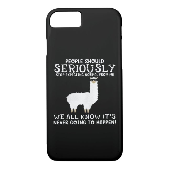 Llama Gift | People should seriously Case-Mate iPhone Case (Back)