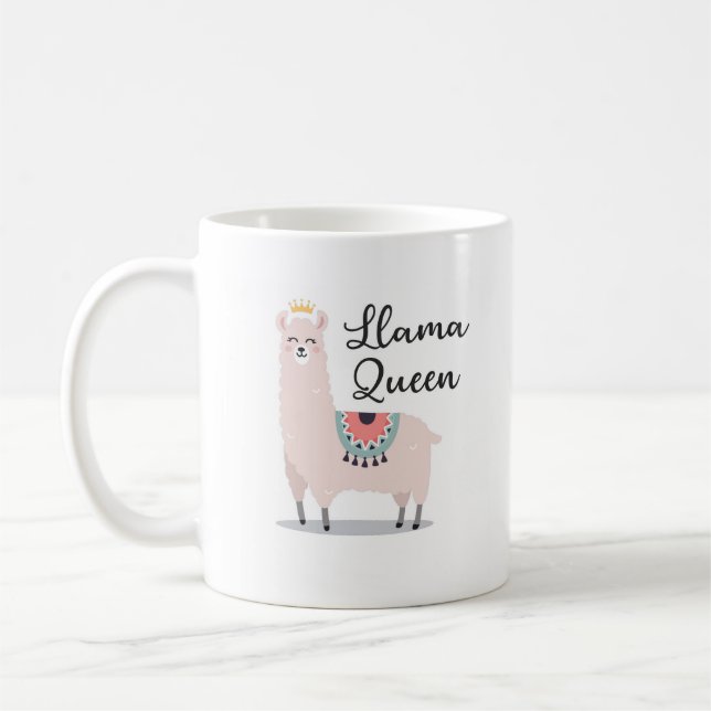 Llama Gifts | Llama Mug | Coffee Cup (Left)