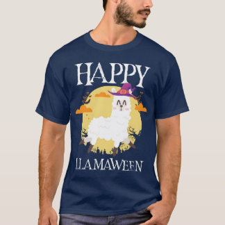 Llama Halloween Costume Llama Halloween friends T-Shirt