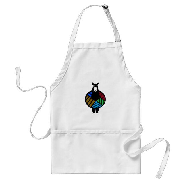 LLAMA HAPPY STANDARD APRON (Front)