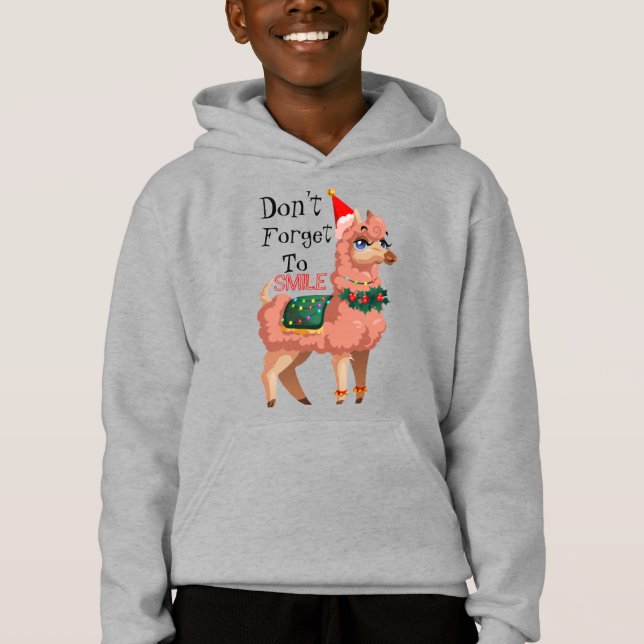 llama in Christmas     (Front)