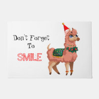 llama in Christmas