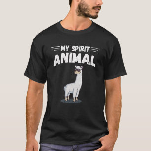 Llama Is My Spirit Animal   Llama T-Shirt