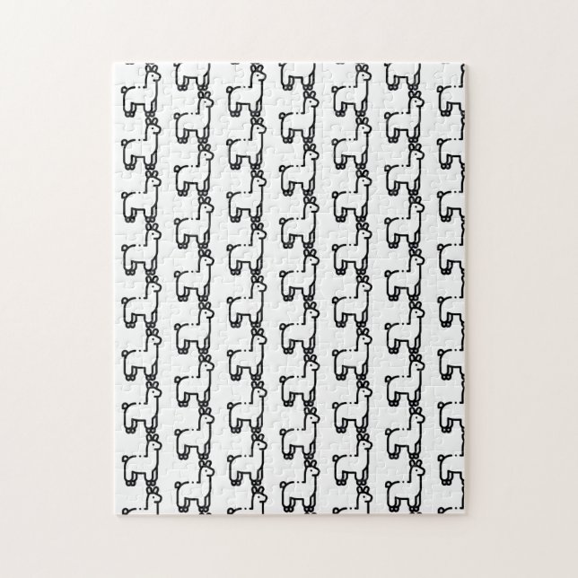 Llama Jigsaw Puzzle (Vertical)
