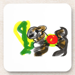 Llama Joy cute Coaster