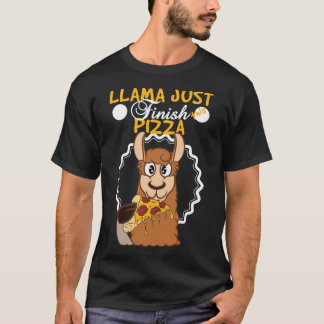 Llama Just Finish This Pizza T-Shirt