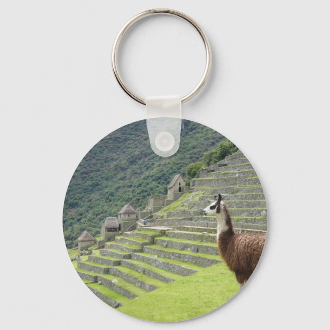llama lands keychain (Front)