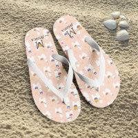 Llama Llama Cute Llama Pattern on Pink