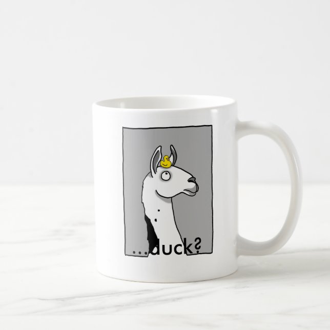 Llama Llama ...duck? Coffee Mug (Right)