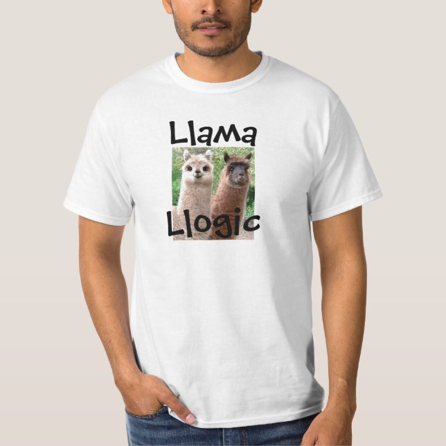 Llama Llogic T-Shirt (Front)