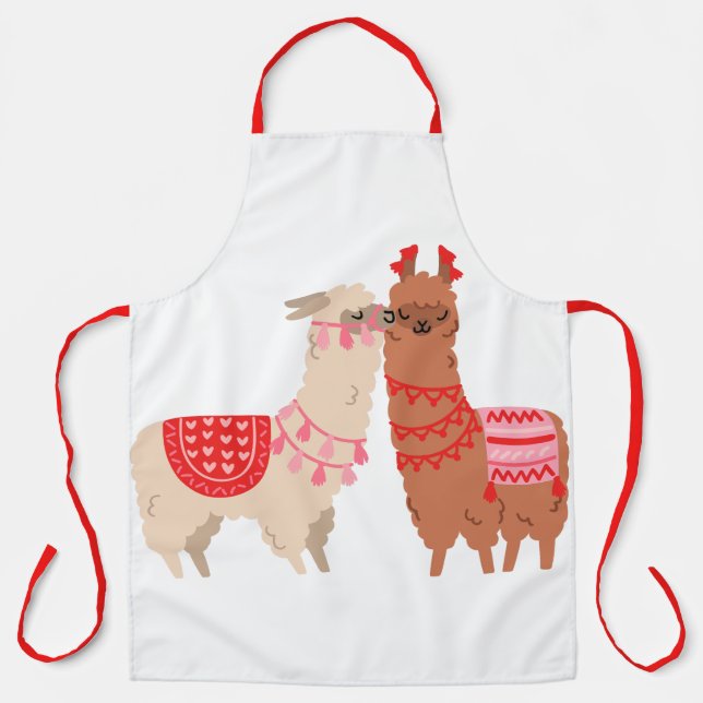 LLAMA LOVE APRON (Front)