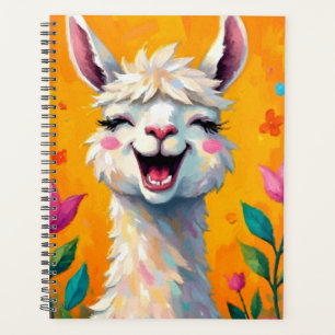 Llama Love in Bloom Planner