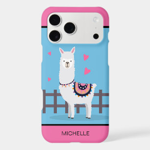 Llama Love Personalized Name Valentines Day