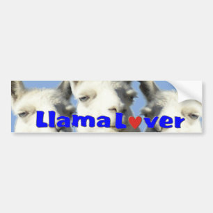 Llama Lover Bbumper STICKER