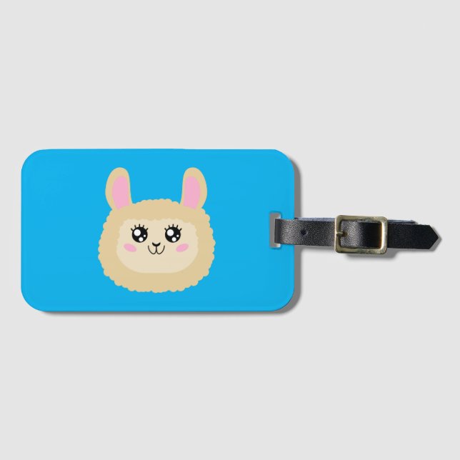 Llama Luggage Tag (Front Horizontal)
