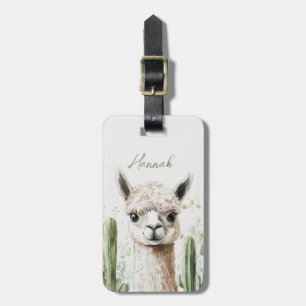Llama Luggage Tags